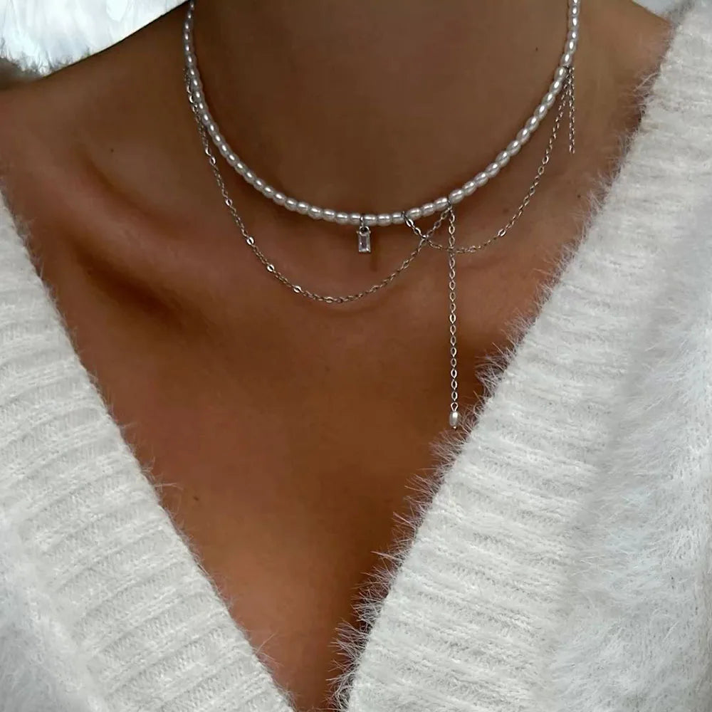 Tassel Chain Pendant Necklace
